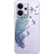 Прозорий чохол BoxFace OPPO Reno 14 5G Feather