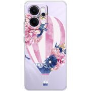 Чохол зі стразами OPPO Reno 14 5G Pink Air Baloon