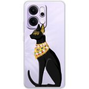 Чохол зі стразами OPPO Reno 14 5G Egipet Cat