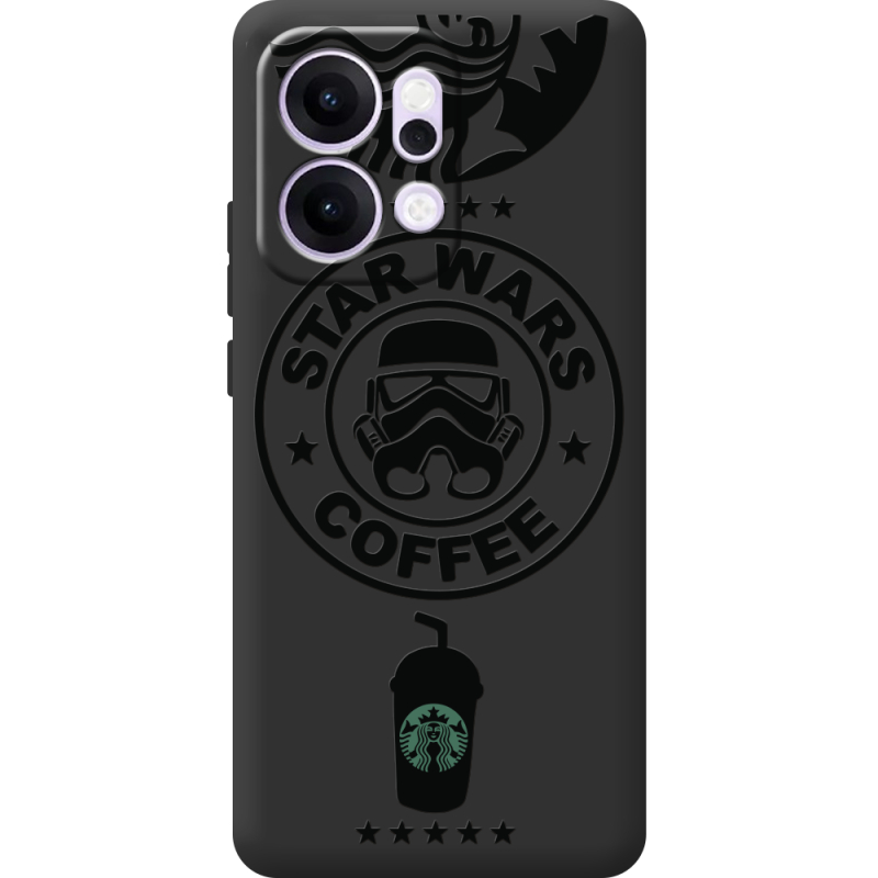Чорний чохол BoxFace OPPO Reno 14 5G Dark Coffee