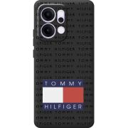 Чорний чохол BoxFace OPPO Reno 14 5G Tommy Print