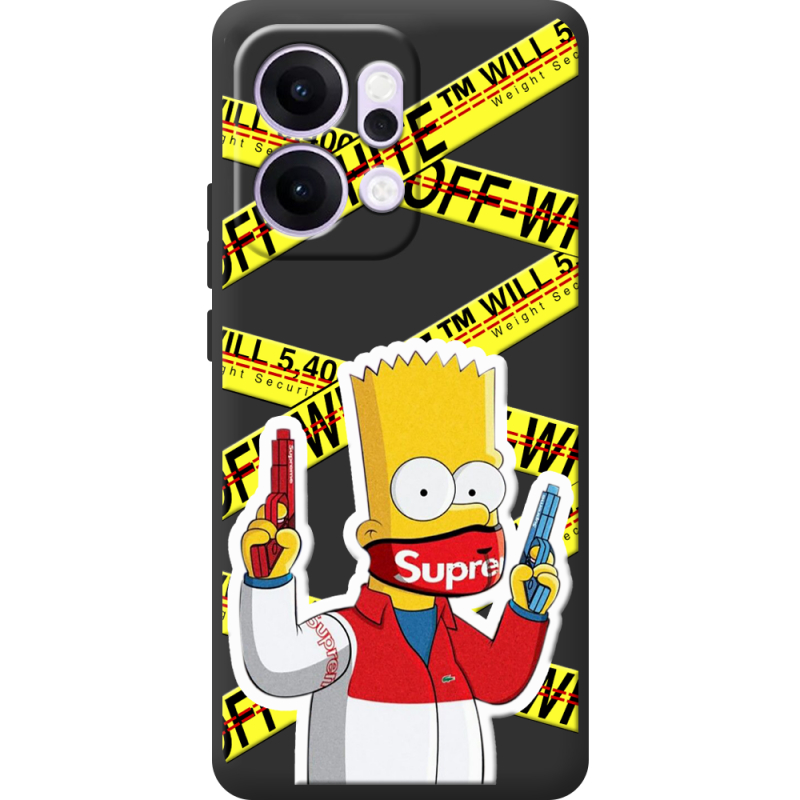 Чорний чохол BoxFace OPPO Reno 14 5G White Bart