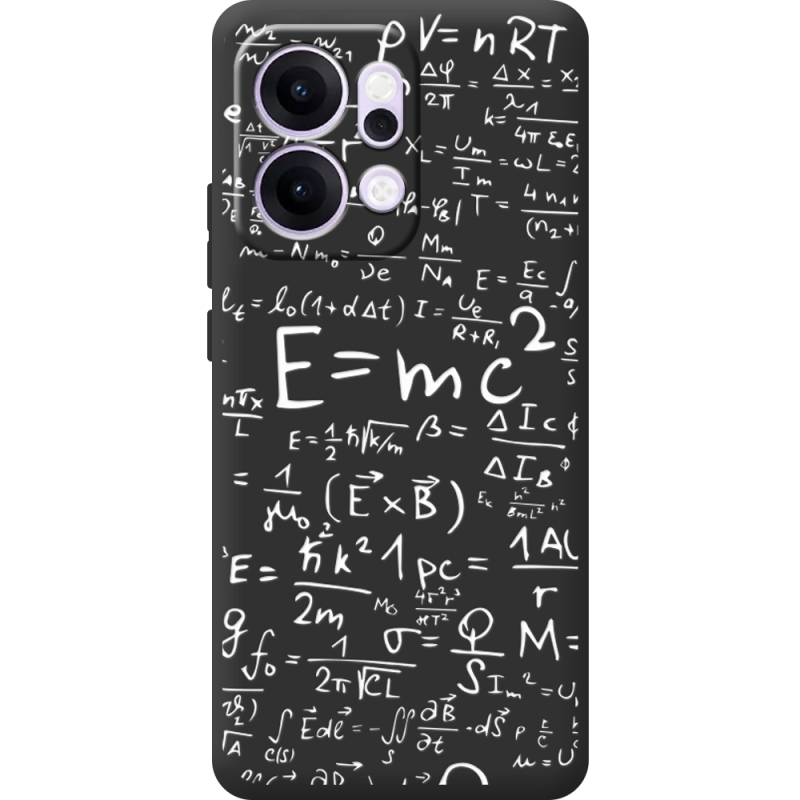Чорний чохол BoxFace OPPO Reno 14 5G E=mc2