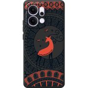 Чорний чохол BoxFace OPPO Reno 14 5G Ornament