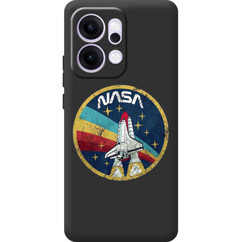 Чорний чохол BoxFace OPPO Reno 14 5G NASA