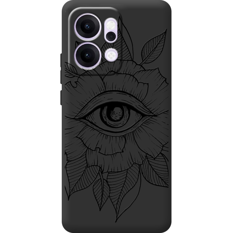 Чорний чохол BoxFace OPPO Reno 14 5G Eye