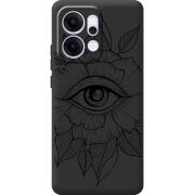 Чорний чохол BoxFace OPPO Reno 14 5G Eye