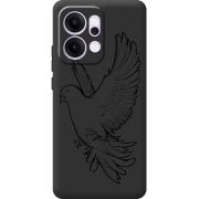 Чорний чохол BoxFace OPPO Reno 14 5G Dove