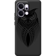 Чорний чохол BoxFace OPPO Reno 14 5G Owl