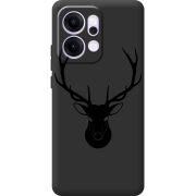 Чорний чохол BoxFace OPPO Reno 14 5G Deer