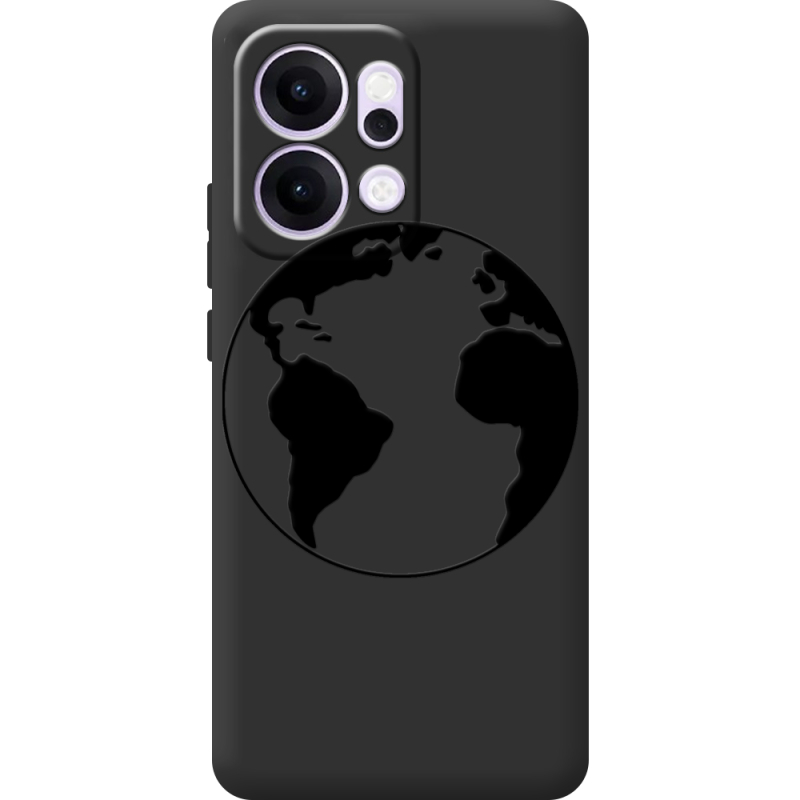 Чорний чохол BoxFace OPPO Reno 14 5G Earth