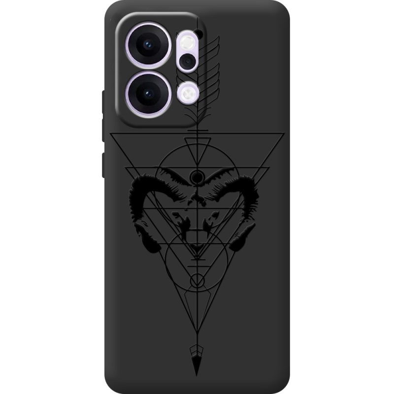 Чорний чохол BoxFace OPPO Reno 14 5G 