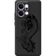 Чорний чохол BoxFace OPPO Reno 14 5G Snake