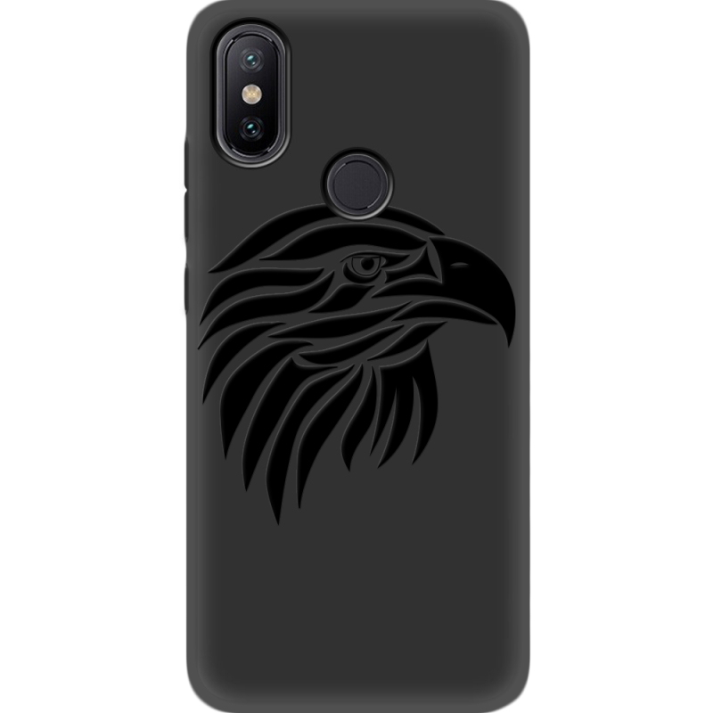 Черный чехол Uprint Xiaomi Mi 6X / A2 Eagle