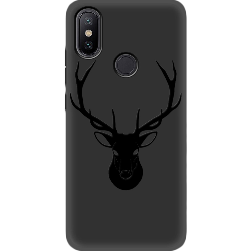 Черный чехол Uprint Xiaomi Mi 6X / A2 Deer