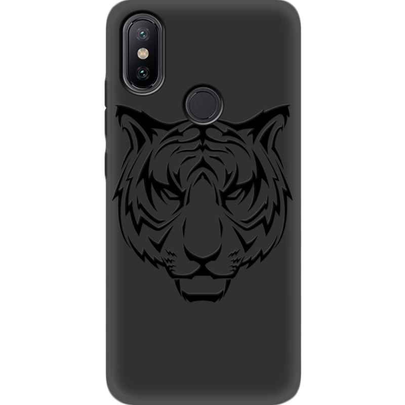 Черный чехол Uprint Xiaomi Mi 6X / A2 Tiger