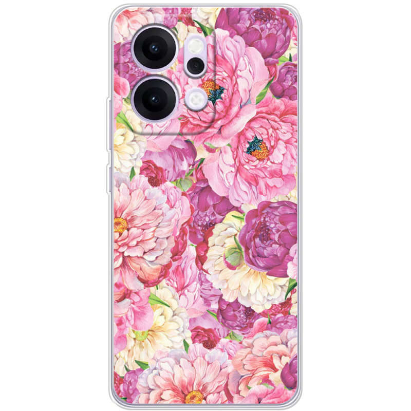 Чохол BoxFace OPPO Reno 14 Pro 5G Pink Peonies