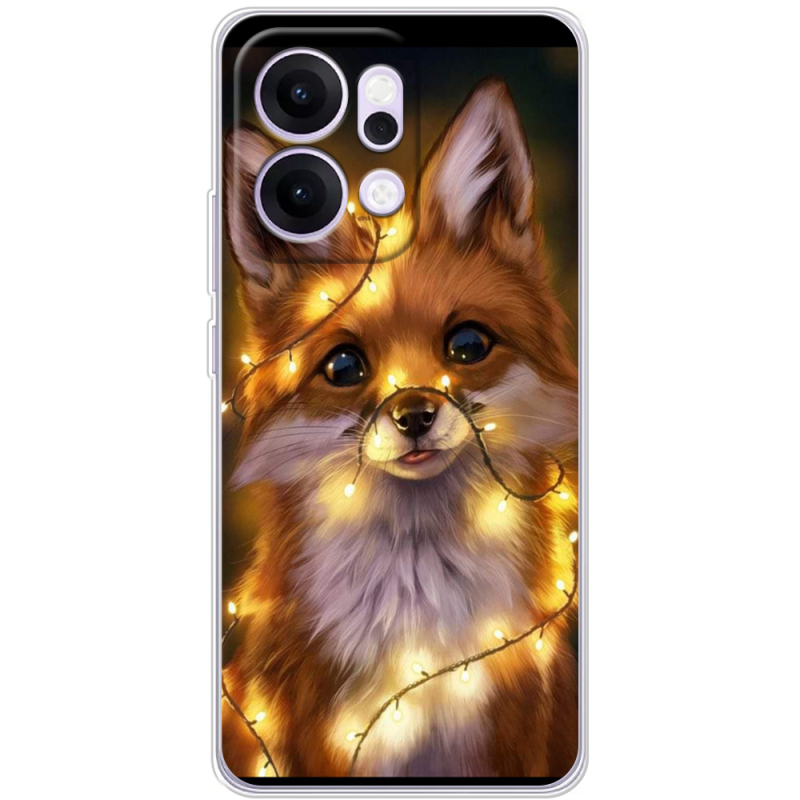 Чохол BoxFace OPPO Reno 14 Pro 5G Різдвяна лисичка