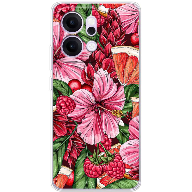 Чохол BoxFace OPPO Reno 14 Pro 5G Tropical Flowers