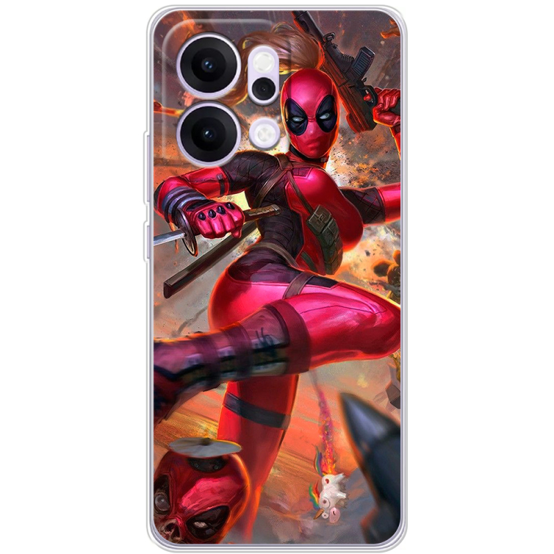 Чохол BoxFace OPPO Reno 14 Pro 5G Woman Deadpool