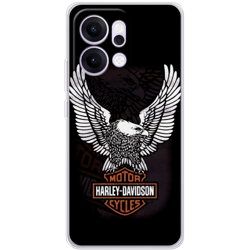 Чохол BoxFace OPPO Reno 14 Pro 5G Harley Davidson and eagle