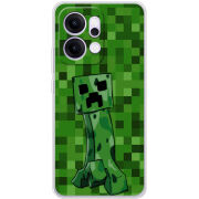 Чохол BoxFace OPPO Reno 14 Pro 5G Minecraft Creeper