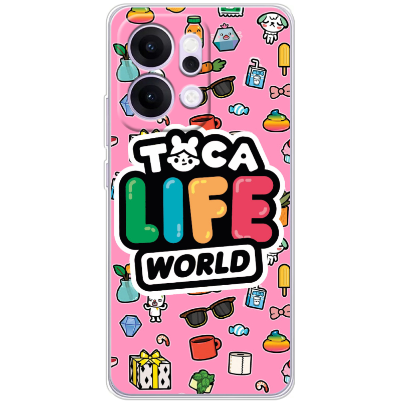 Чохол BoxFace OPPO Reno 14 Pro 5G Toca Boca Life World