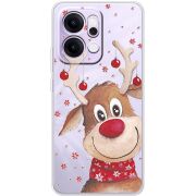 Прозорий чохол BoxFace OPPO Reno 14 Pro 5G Winter Deer