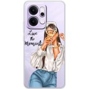 Прозорий чохол BoxFace OPPO Reno 14 Pro 5G Live The Moment