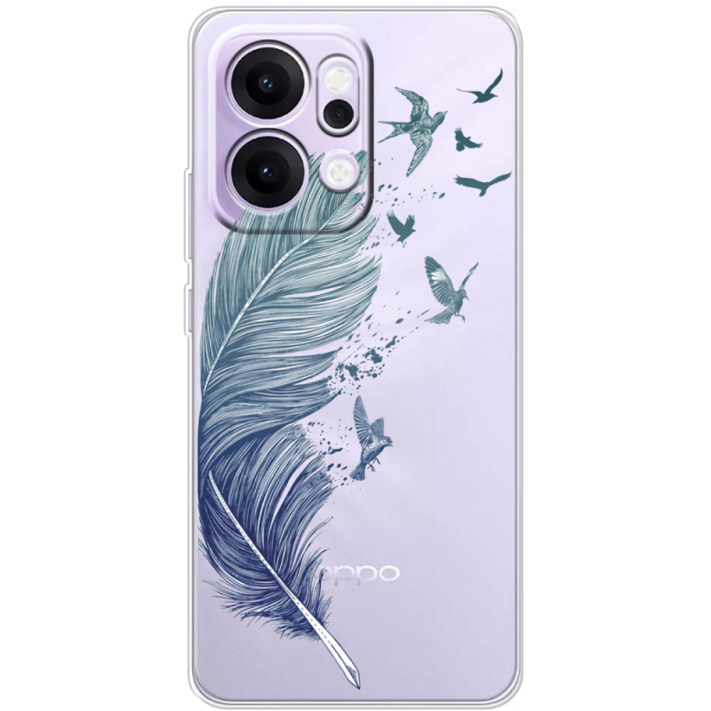 Прозорий чохол BoxFace OPPO Reno 14 Pro 5G Feather