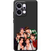 Чорний чохол BoxFace OPPO Reno 14 Pro 5G BTS