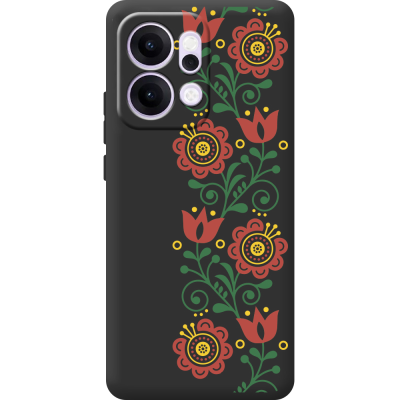 Чорний чохол BoxFace OPPO Reno 14 Pro 5G Ethno