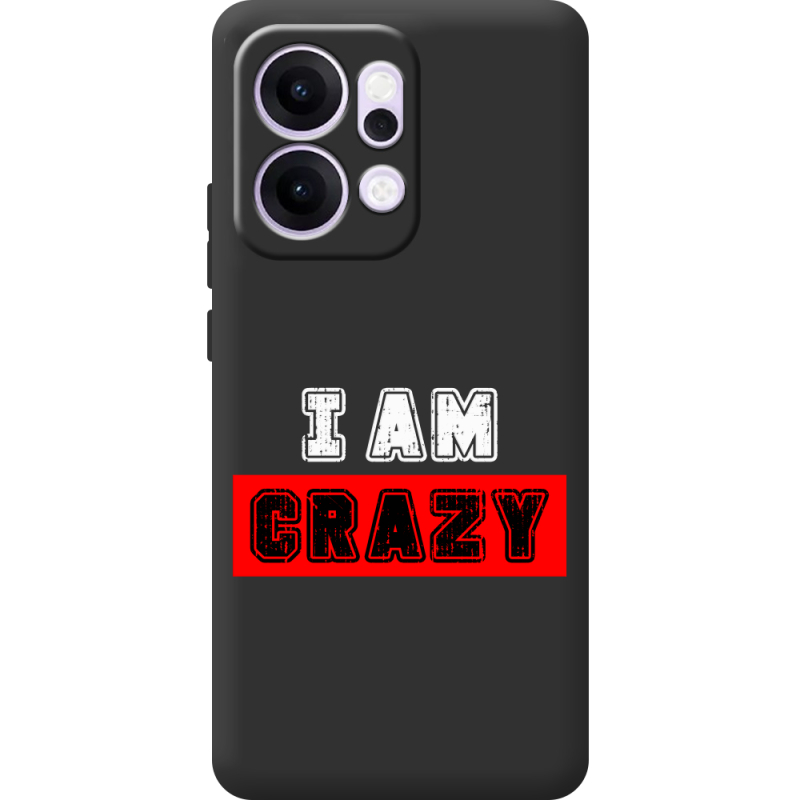 Чорний чохол BoxFace OPPO Reno 14 Pro 5G I'm Crazy