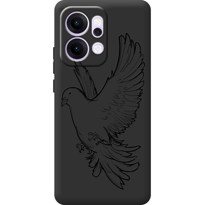 Чорний чохол BoxFace OPPO Reno 14 Pro 5G Dove