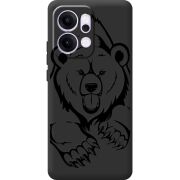 Чорний чохол BoxFace OPPO Reno 14 Pro 5G Grizzly Bear