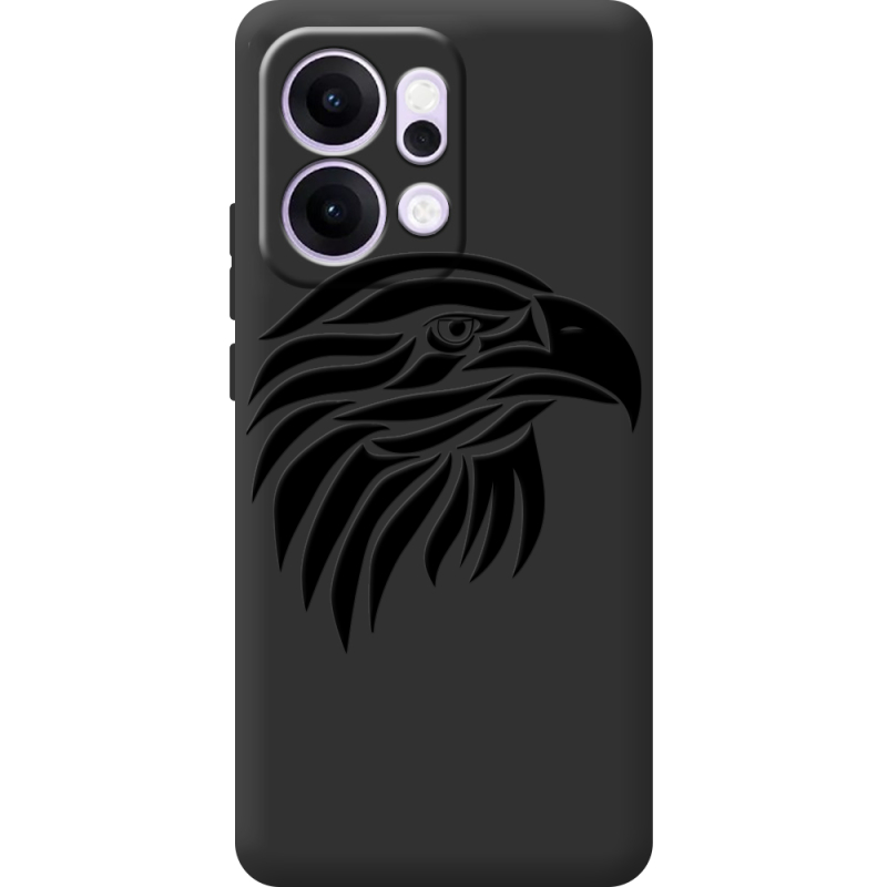 Чорний чохол BoxFace OPPO Reno 14 Pro 5G Eagle