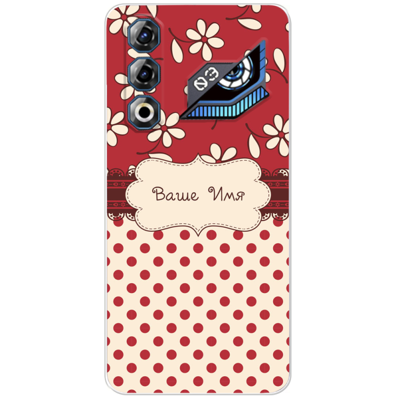 Чохол BoxFace Nubia Neo 3 GT 5G Именной Polka Dots