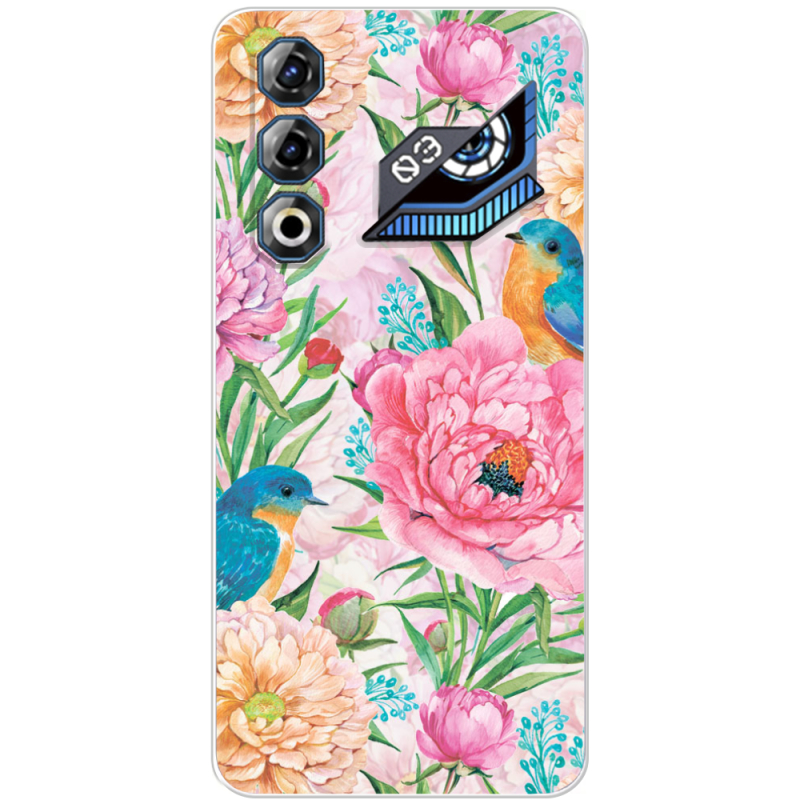 Чохол BoxFace Nubia Neo 3 GT 5G Birds in Flowers