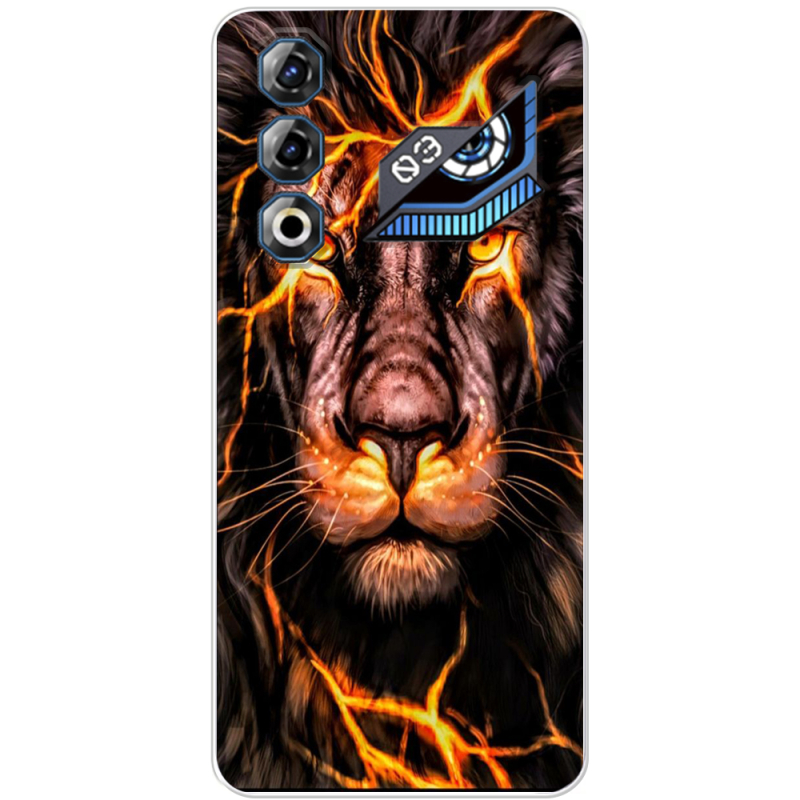 Чохол BoxFace Nubia Neo 3 GT 5G Fire Lion