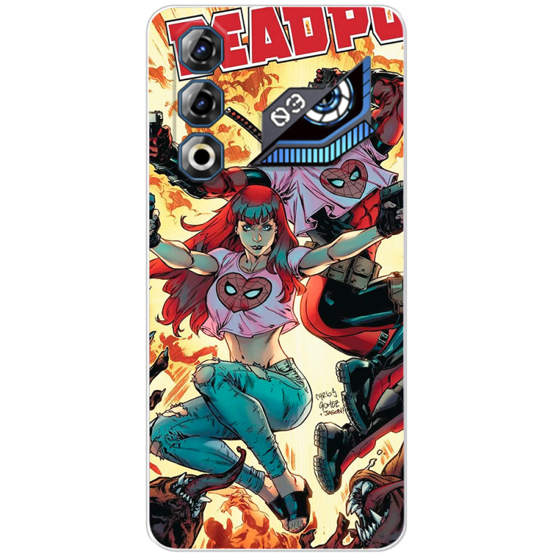 Чохол BoxFace Nubia Neo 3 GT 5G Deadpool and Mary Jane