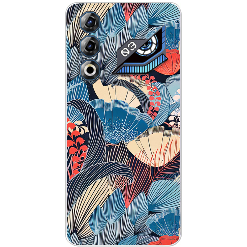 Чохол BoxFace Nubia Neo 3 GT 5G Blue Herb