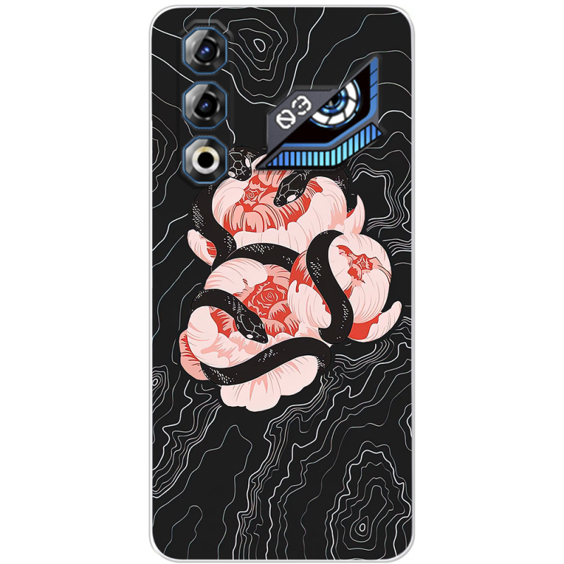 Чохол BoxFace Nubia Neo 3 GT 5G Snake Rose