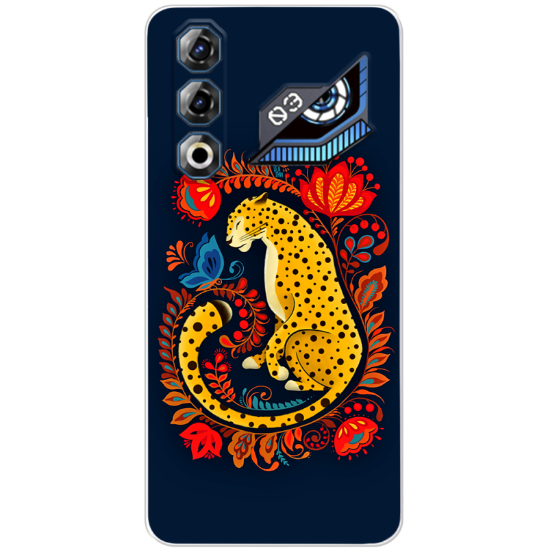 Чохол BoxFace Nubia Neo 3 GT 5G Petrykivka Leopard