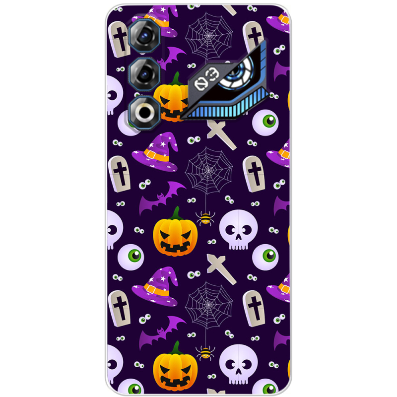 Чохол BoxFace Nubia Neo 3 GT 5G Halloween Purple Mood