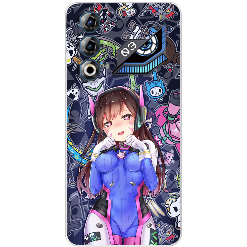 Чохол BoxFace Nubia Neo 3 GT 5G Overwatch D.VA