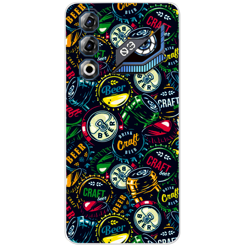 Чохол BoxFace Nubia Neo 3 GT 5G Bottle Caps