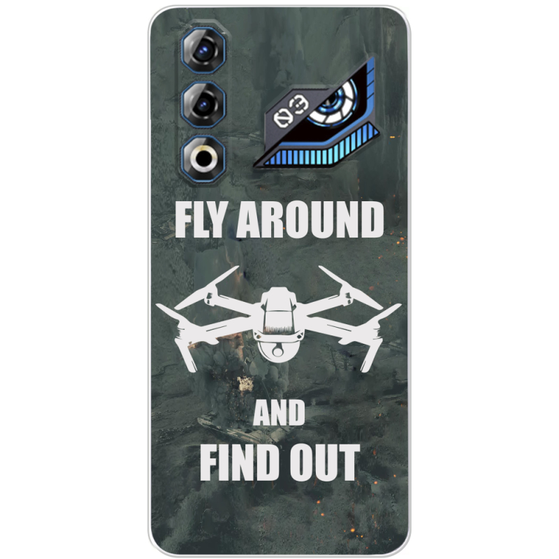 Чохол BoxFace Nubia Neo 3 GT 5G Дрон Fly Around