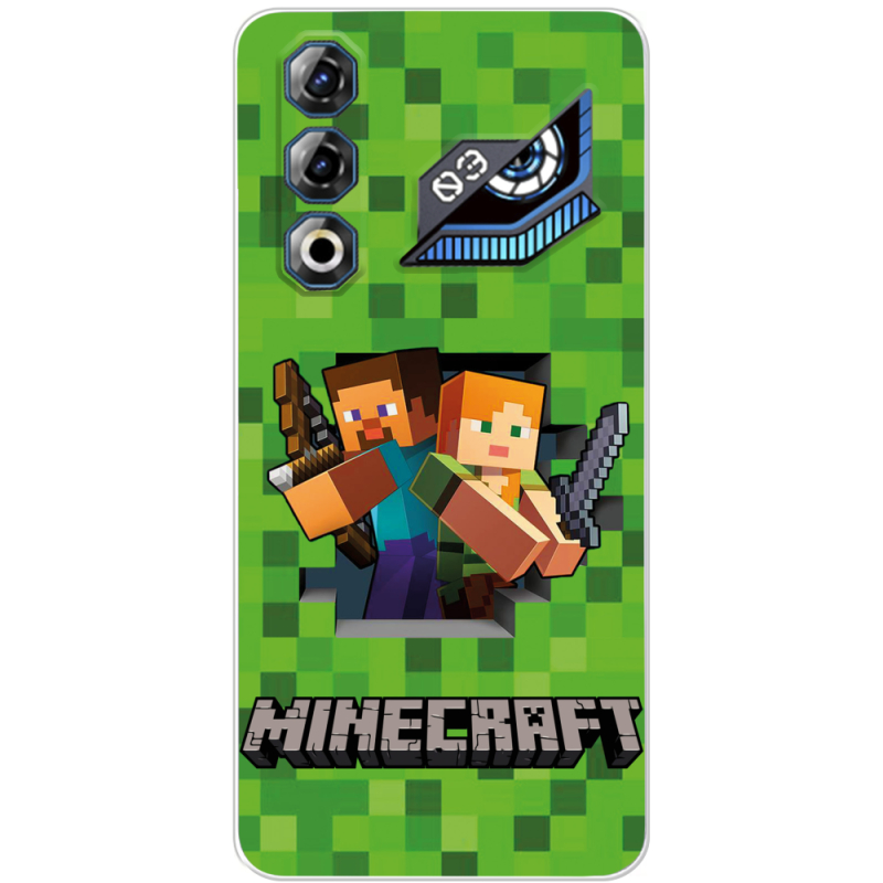 Чохол BoxFace Nubia Neo 3 GT 5G Майнкрафт Стів і Алекс