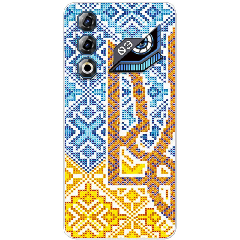 Чохол BoxFace Nubia Neo 3 GT 5G Тризуб Вишивка