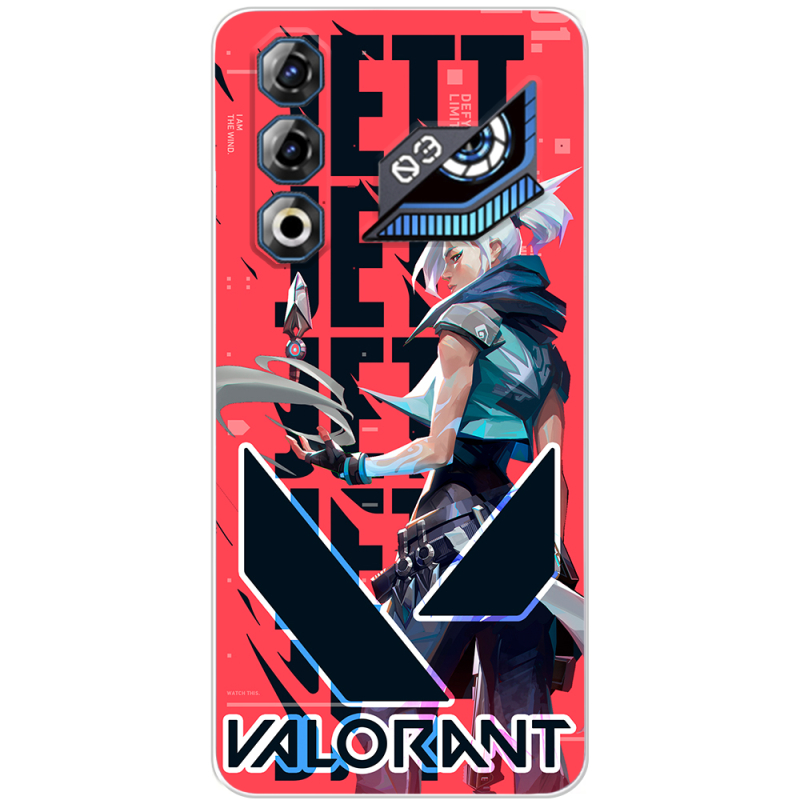 Чохол BoxFace Nubia Neo 3 GT 5G Valorant Jett
